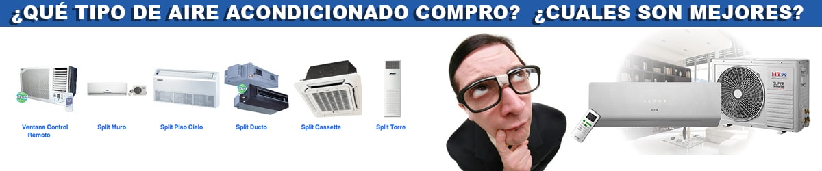 que tipo de aire acondicionado compro