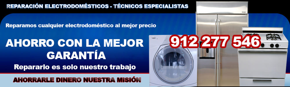 reparación electrodomesticos alcobendas