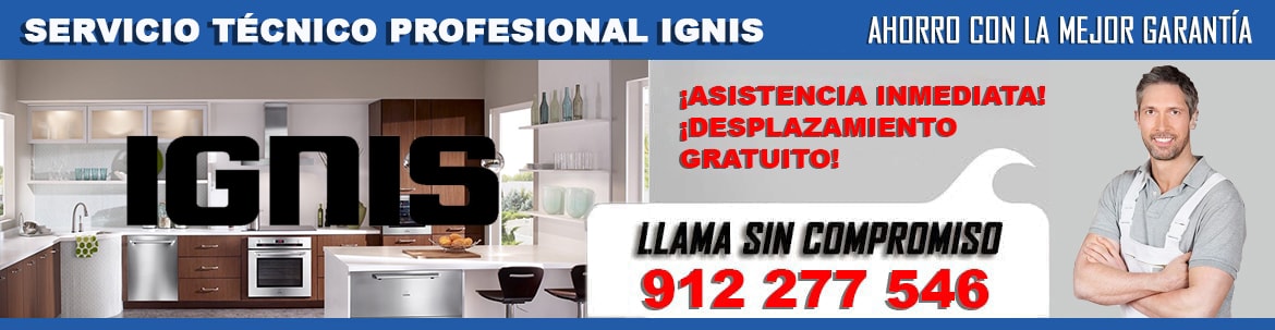 servicio tecnico ignis en madrid