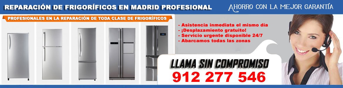 reparacion de frigorificos en madrid