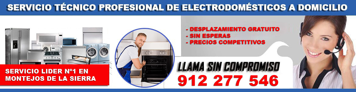 reparacion electrodomesticos montejo de la Sierra