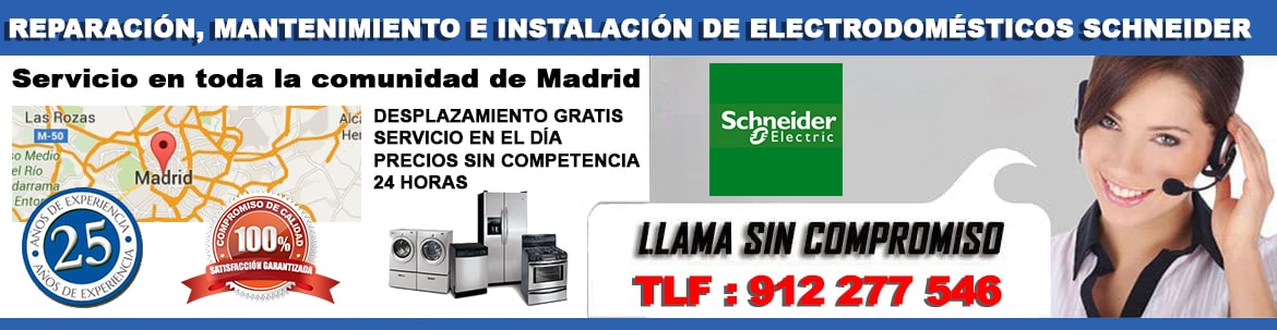 servicio tecnico Schneider en madrid