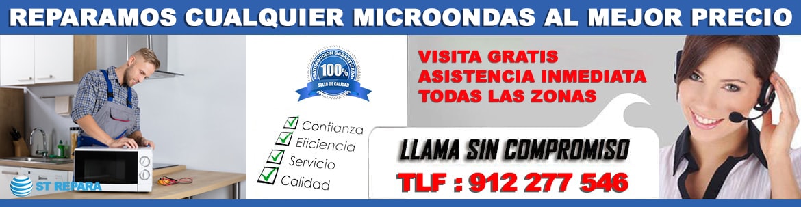 reparacion microondas madrid