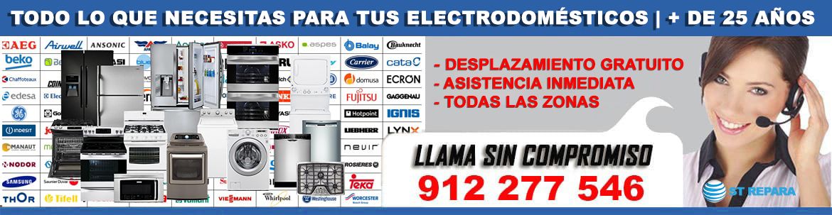 Repuestos y reparaciones de electrodomésticos Madrid