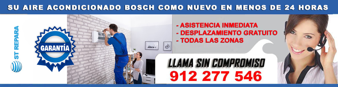 reparacion aire acondicionado bosch madrid