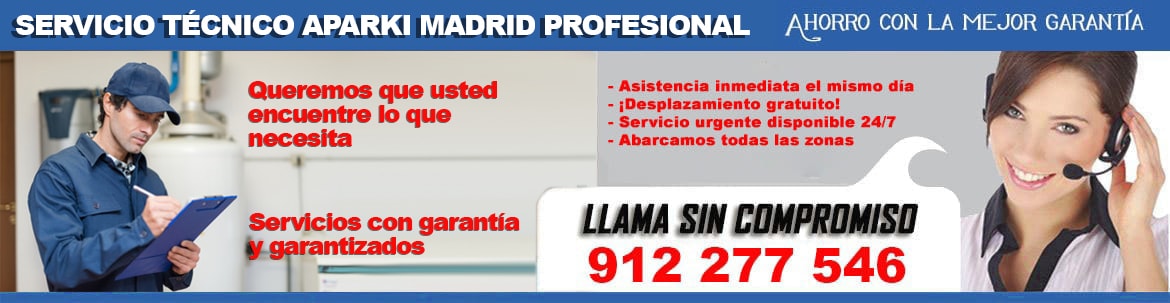 servicio tecnico aparki Madrid