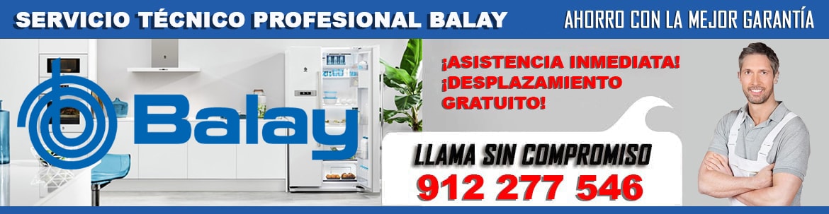 servicio tecnico balay en madrid