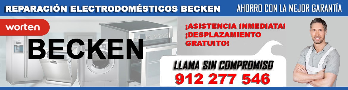 servicio tecnico becken en madrid