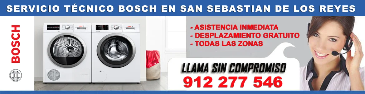 Servicio técnico bosch san sebastian de los reyes