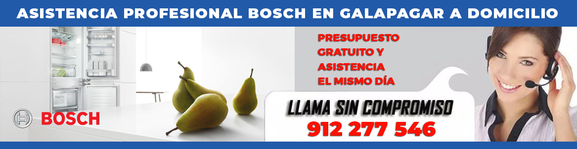 Servicio técnico Bosch galapagar