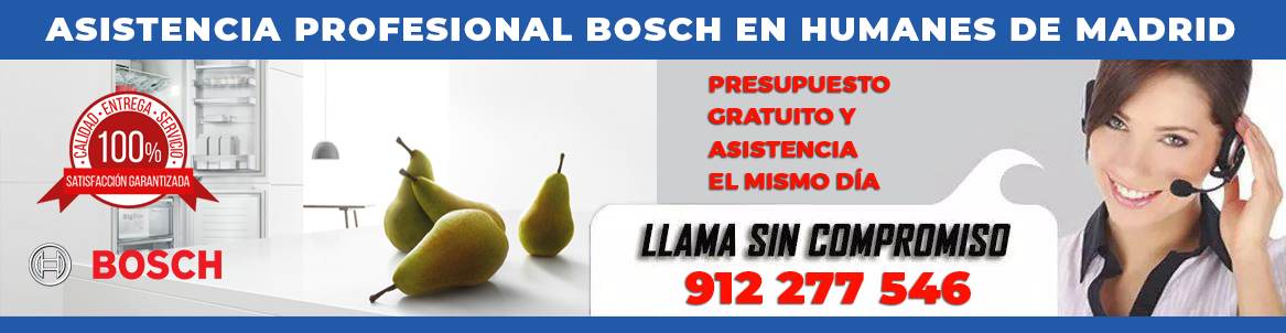 Servicio técnico Bosch humanes de madrid