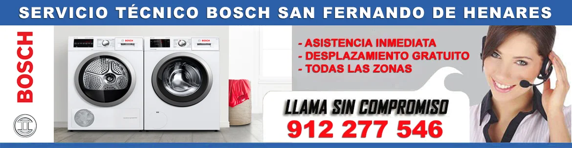 Servicio técnico Bosch san fernando de henares