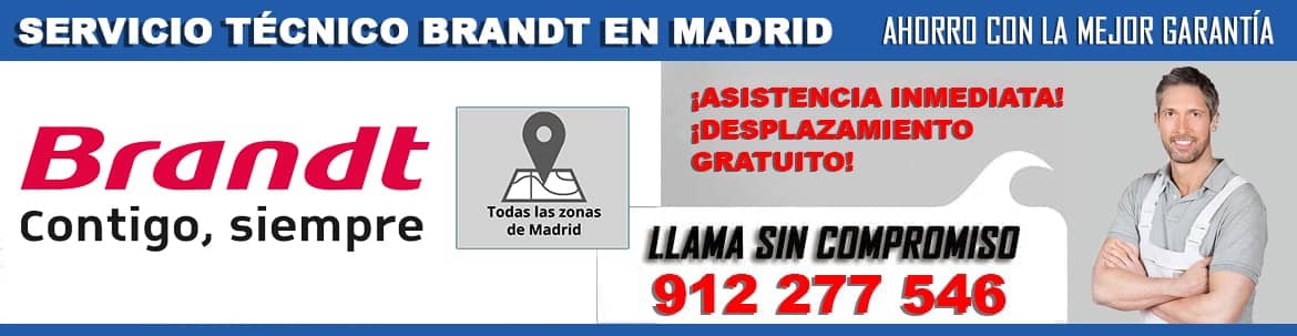 servicio tecnico Brandt en madrid