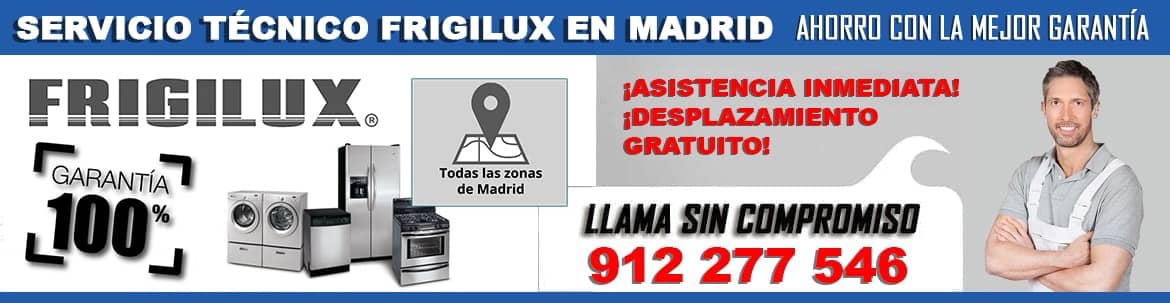 servicio tecnico frigilux en madrid