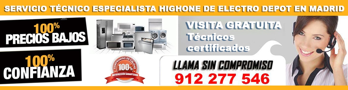 servicio tecnico highone en madrid