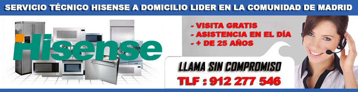 servicio tecnico hisense en madrid