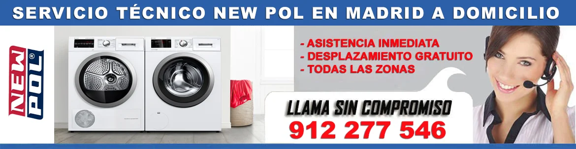 Servicio técnico New Pol en madrid