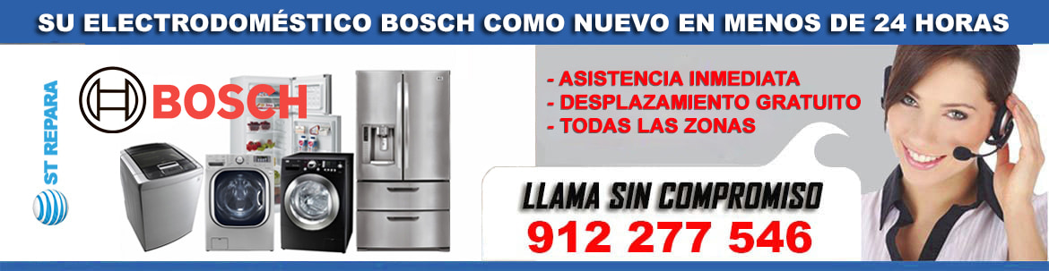 servicio tecnico bosch madrid