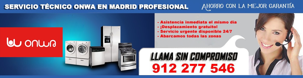 servicio tecnico onwa en madrid