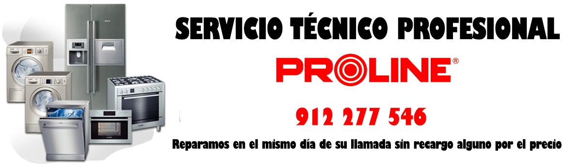 servicio tecnico proline en madrid