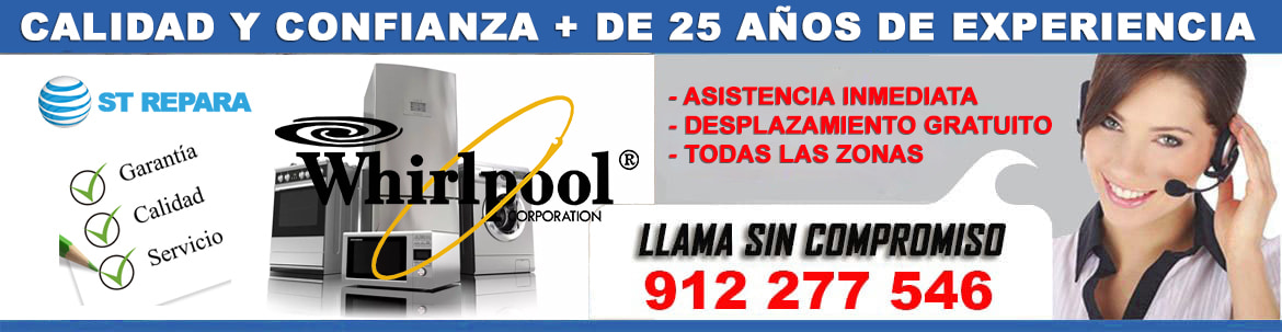 servicio tecnico whirlpool en madrid