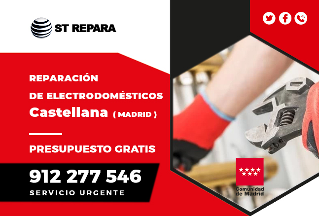 reparacion de electrodomesticos en castellana madrid