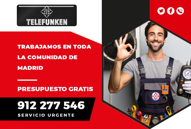 servicio técnico de electrodomesticos telefunken en madrid