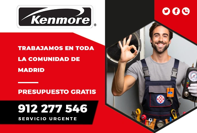 servicio técnico kenmore en  madrid